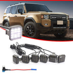 6X Smoke White LED Front Grill Lighting Kit for Toyota Land Cruiser (2024+)