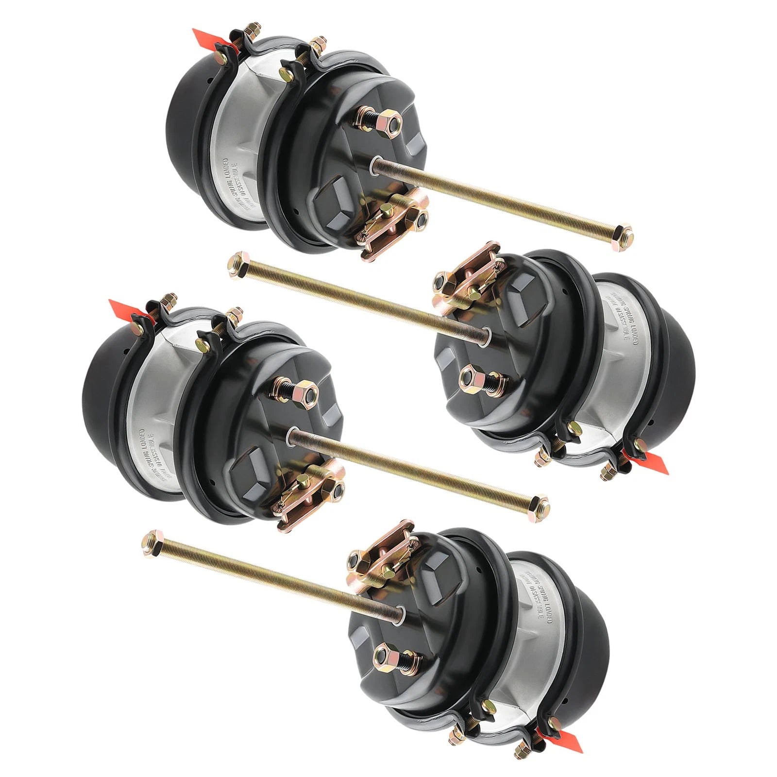 Set of 4 Air Brake Chamber 30/30 for NT3030STD120, NT3030STD-120, 3030TS