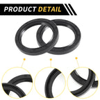 Set of 5 Oil Seal Ring 42x55x7mm NBR Rubber for Rotary Shaft