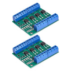 2X DC 4-Channel MOSFET Kit for PWM Circuits Motors LEDs Heaters 10A