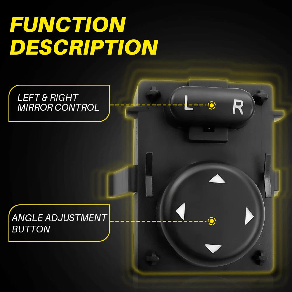 Power Mirror Switch for Freightliner Cascadia (2008–2017)