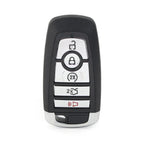 5 x Button Remote Key Fob Shell Cover for Ford Edge, Fusion (2017-2020)