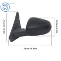 Left Mirror 42776824 for Chevy Trailblazer LS (2021–2025) with Blind Spot Monitor
