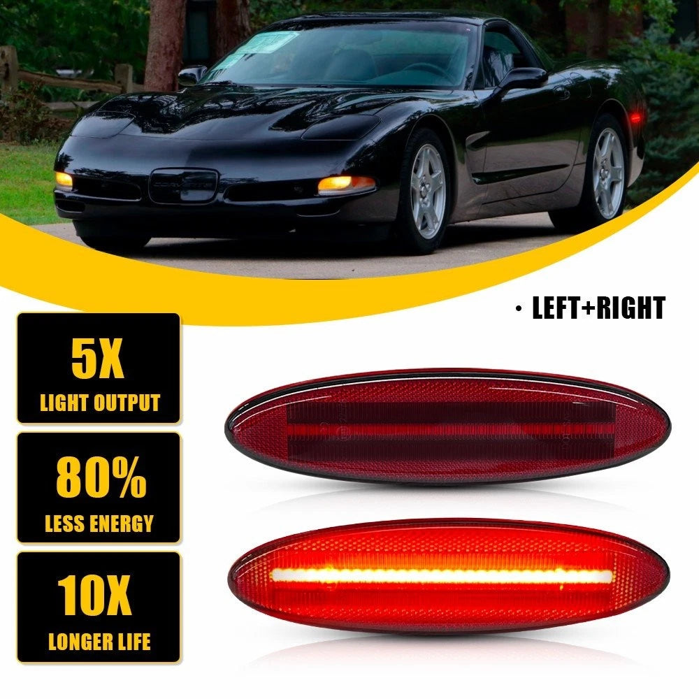 LED Side Marker Light Assembly for Chevrolet Corvette C5 (1997–2004)