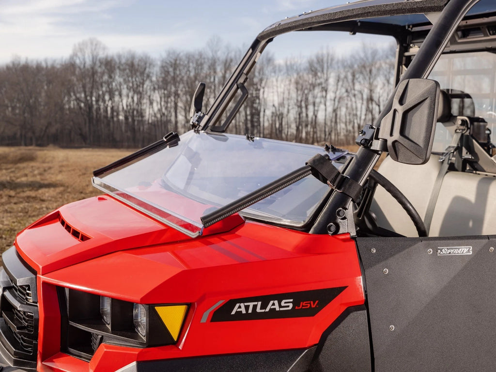 Flip Down Windshield for Gravely Atlas JSV (2023–2023)