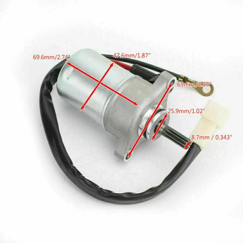 Starter for Yamaha XC50 Vino XF50 YN50 NEO'S BX50 (2004–2017)
