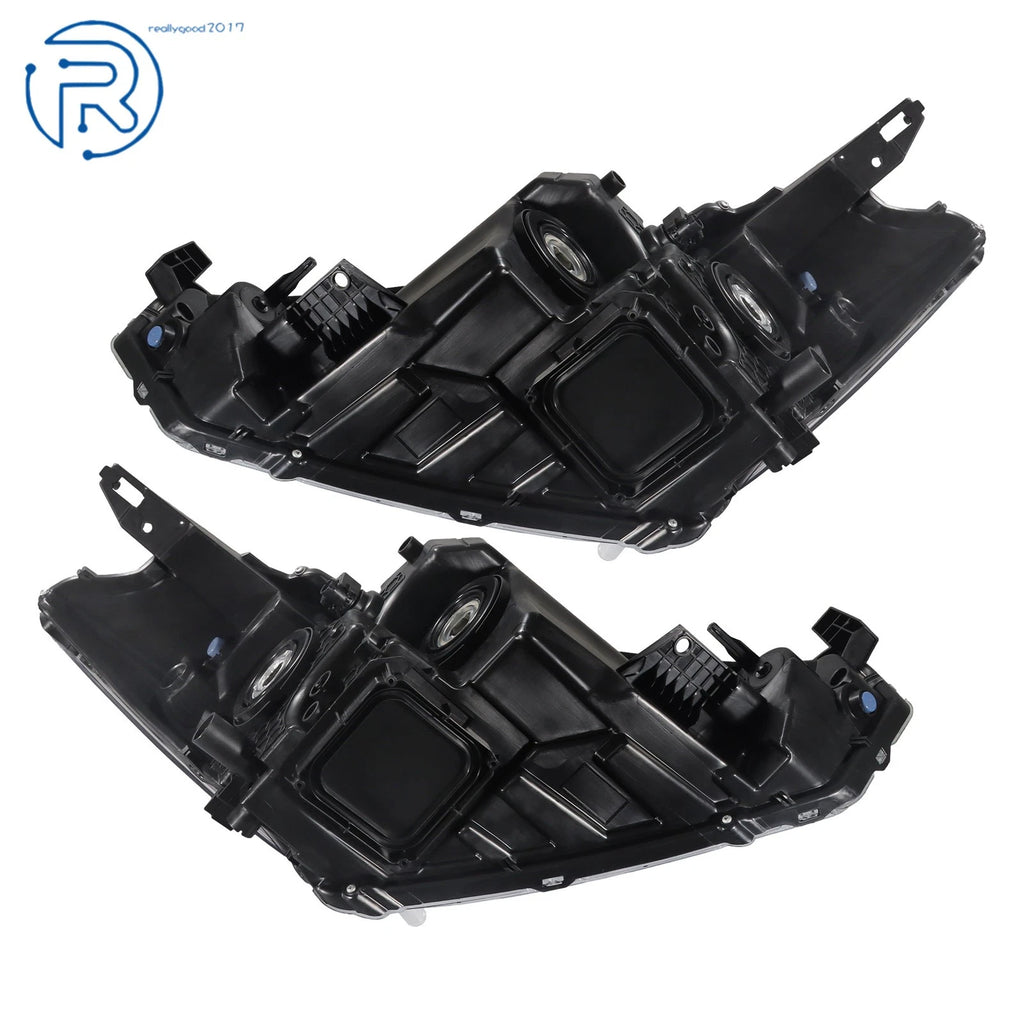 Set of 2 Chrome Halogen Headlights for Nissan Kicks (2018-2020)