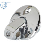 Set of 2 Chrome Sunvisor Support Brackets for Coupe