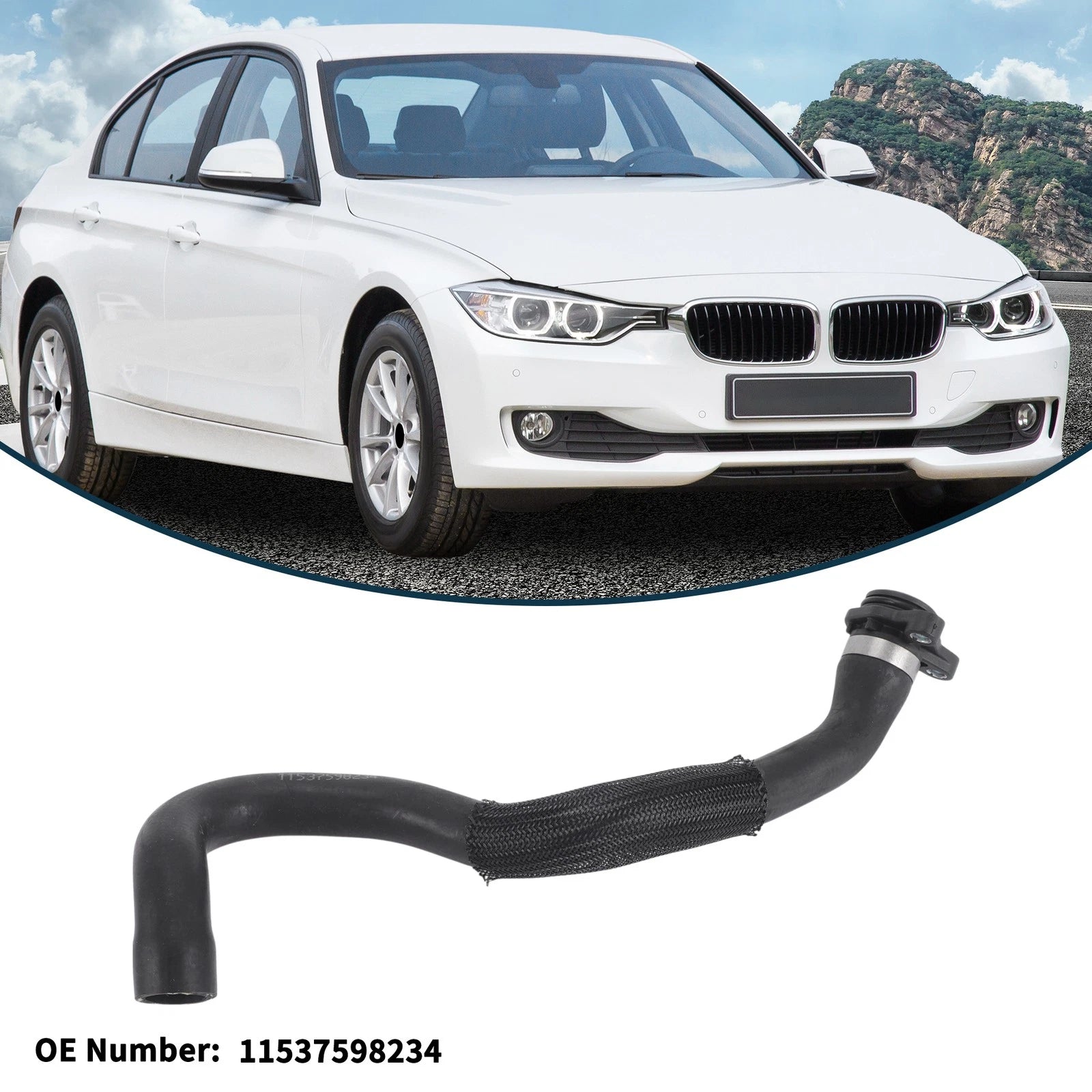 Radiator Hose No. 11537598234 for BMW M2 (2016–2018)