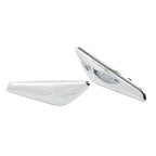 Set of 2 Chrome Front Side Fender Finishers for BMW X3 F25 (2009–2017) 51117338569