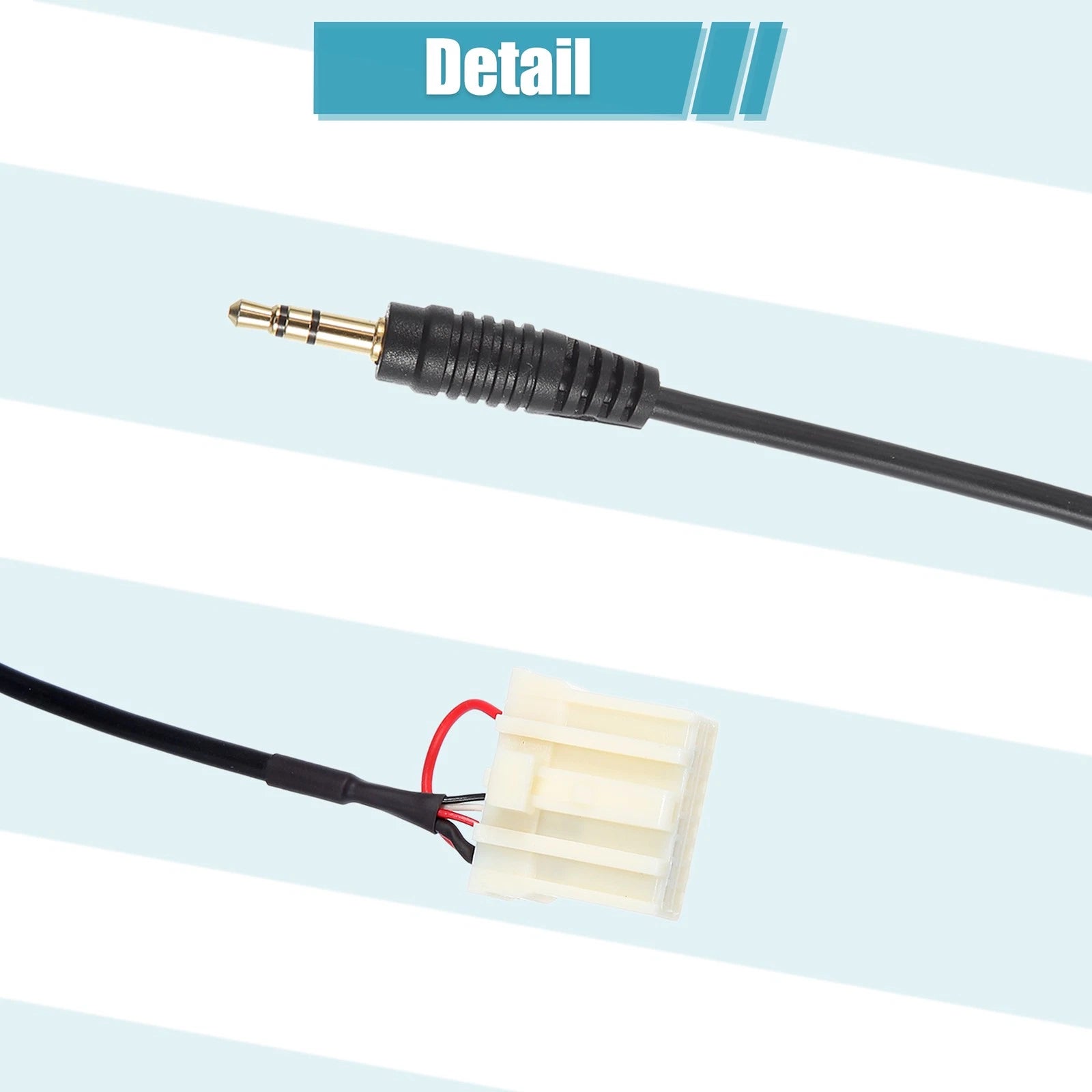 AUX 3.5mm Audio Adapter Cable for Mazda 2 3 5 6 (2006–2013)