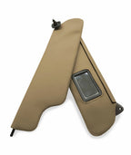 Sunvisors Cover Skin for Ford F150 (1997–1999) Beige Tan PVC Leather