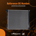 Radiator for Hyundai Santa Fe (2021–2023) 25310P2100 Aluminum