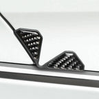 2 x Black Anti-Scratch Car Door Corner Protectors