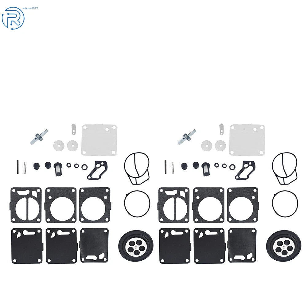 2X Carburetor Rebuild Kit for Sea Doo XP RX GSX GTX LRV 947 951 (1997–2002)