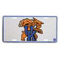 Collegiate Embossed Metal Novelty License Plate for University of Kentucky Wildcats