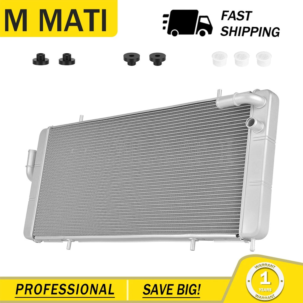 Aluminum Auxiliary Radiator 1241387 for Polaris RZR XP XP4 Turbo S (2017–2021)
