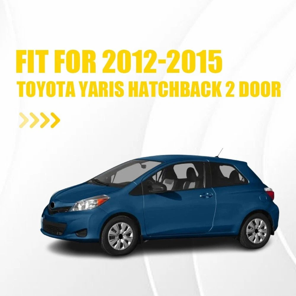 2X Power Window Switch Trim Bezel for Toyota Yaris (2012–2015)