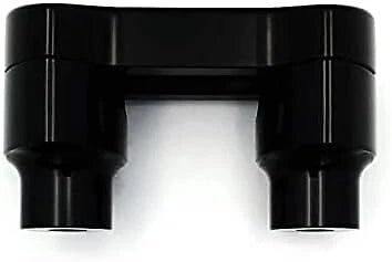1" Hefty Handlebar Riser/Top Clamp Kit for Harley Softail