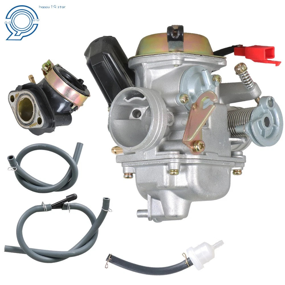 Carburettor & Intake Manifold Boot for Yerf Dog Spiderbox 150cc (2000–2005)