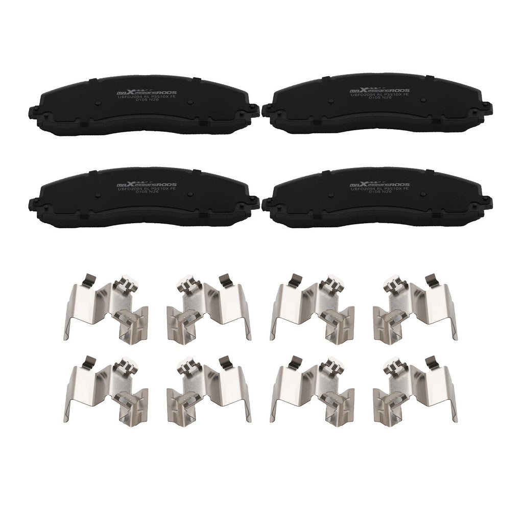 Front Brake Pads Kit for Ford F-250 F-350 F-450 Super Duty (2013–2016) D1680 P1680