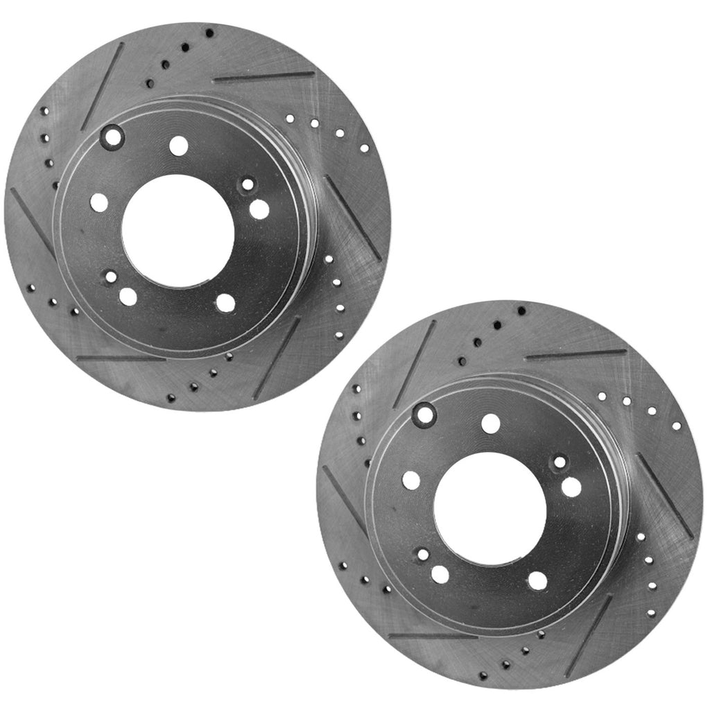 Rear Brake Disc Rotors for Kia Optima, Hyundai Sonata, Tucson, Azera, Cadenza (2014–2016)