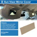 Sun Visor Mirror Cover for Buick Envision (2014–2021) No. 23196443 Yellow