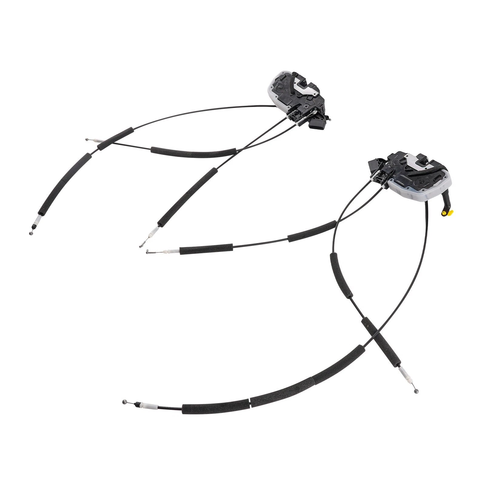 Front Door Lock Actuator Pair for Infiniti QX56 QX80 (2011-2020) Black