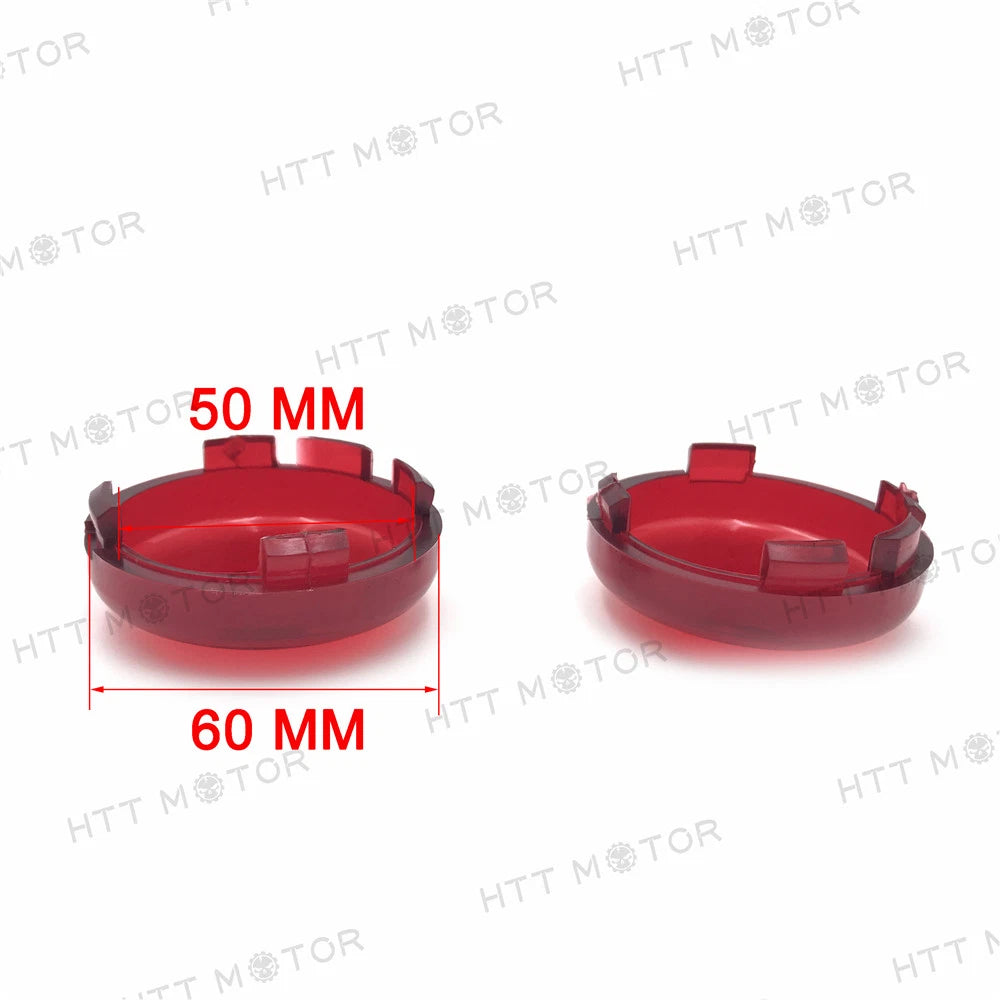 Turn Signal Lens Cover for Harley Softail Dyna Glide (2000–2013)