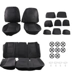 Full Set Leather Car Seat Covers for Ford F-150 (2015–2024)