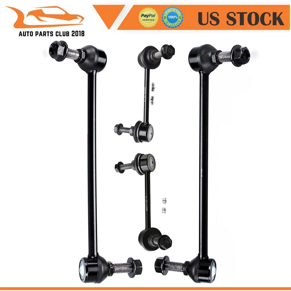 Set of 4 Sway Bars for Ford Flex Taurus Lincoln MKT MKS (2010–2017)