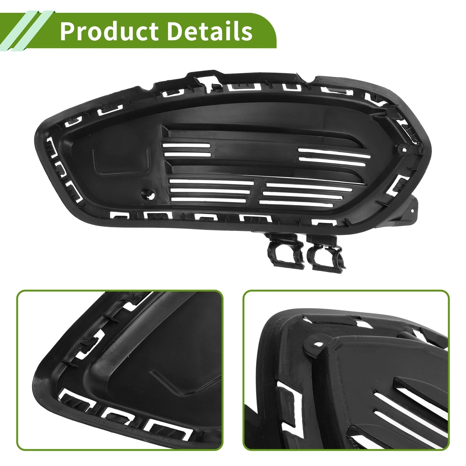 1 Pc Fog Light Grill for Mercedes Benz CLA (2013–2019) No.1178852222