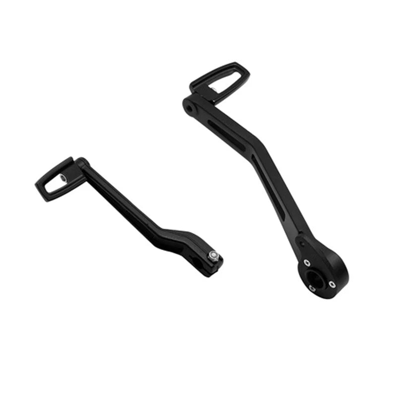 Matte Black Shifter Brake Pedal Lever Pegs for Harley Softail Fat Boy (2018–2024)