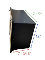 Marine Storage Box with Gemlux Latch for Various Applications (19.5in x 14in)