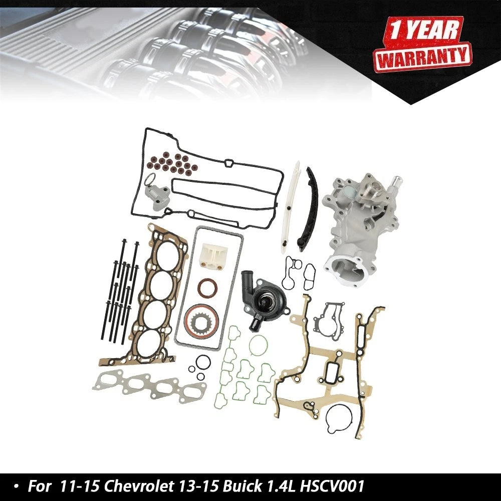 Timing Chain Kit with Head Gasket Bolts for Chevrolet Buick (2011–2015)