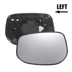 Left Side White Mirror Glass w/ Back Non-heated for Honda Fit Jazz (2009-2013)
