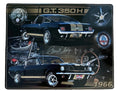 Metal Sign for Shelby GT350 (1966)