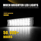3W Full LED License Plate Light for Cadillac CTS CTS-V (2008–2010)