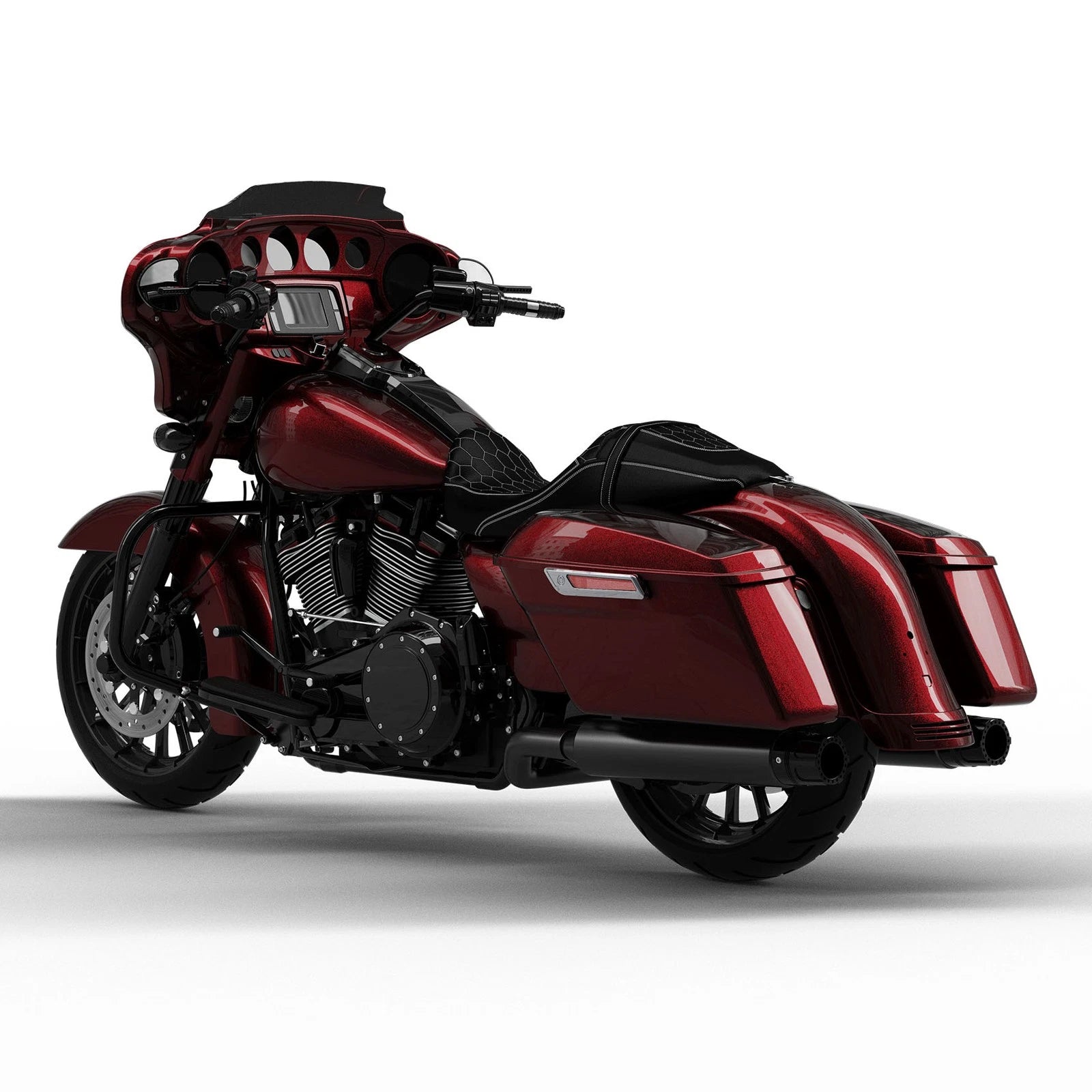 Fairings Bodywork Kit for Harley Street Glide (2014–2023) 22 21 Twisted Cherry