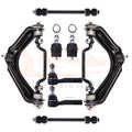 Set of 8 Front Upper Control Arm Ball Joint Tie Rod Kit for Ford Explorer (2002–2005)