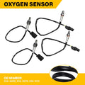 Set of 4 Oxygen Sensors for Ford F150 V6 3.5L Turbo (2011–2014)