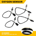 Set of 4 Oxygen Sensors for Ford F150 V6 3.5L Turbo (2011–2014)