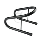 6.5" Black Motorcycle Tire Wheel Chock + Quick Release Hardware for Motorcycles