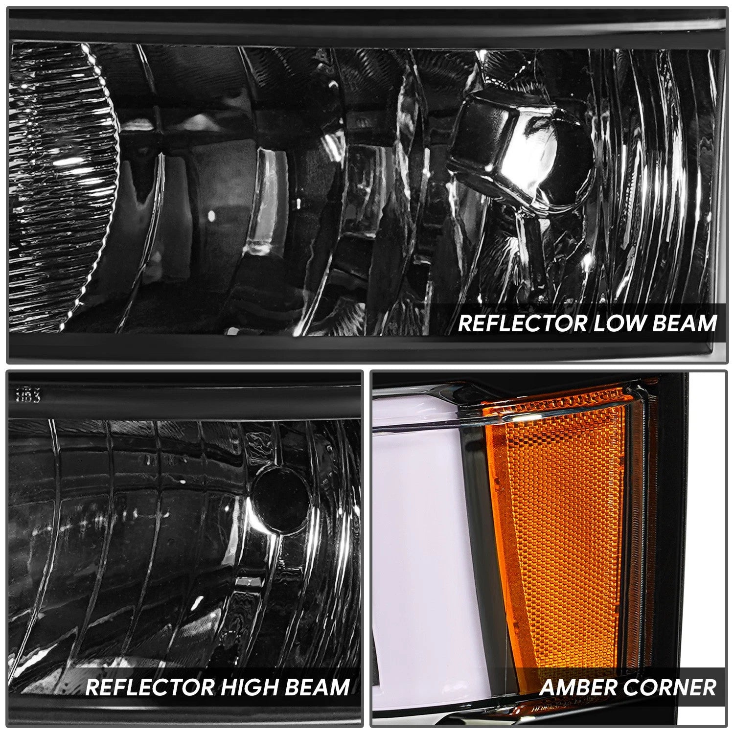 U-LED DRL Sequential Headlights for Chevrolet Silverado 1500 (2014–2015)