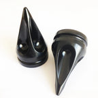 Pair of Chrome Cone Handle Bar Ends for Suzuki GSXR1000 (2001–2005) / GSXR750 (1996–2006)
