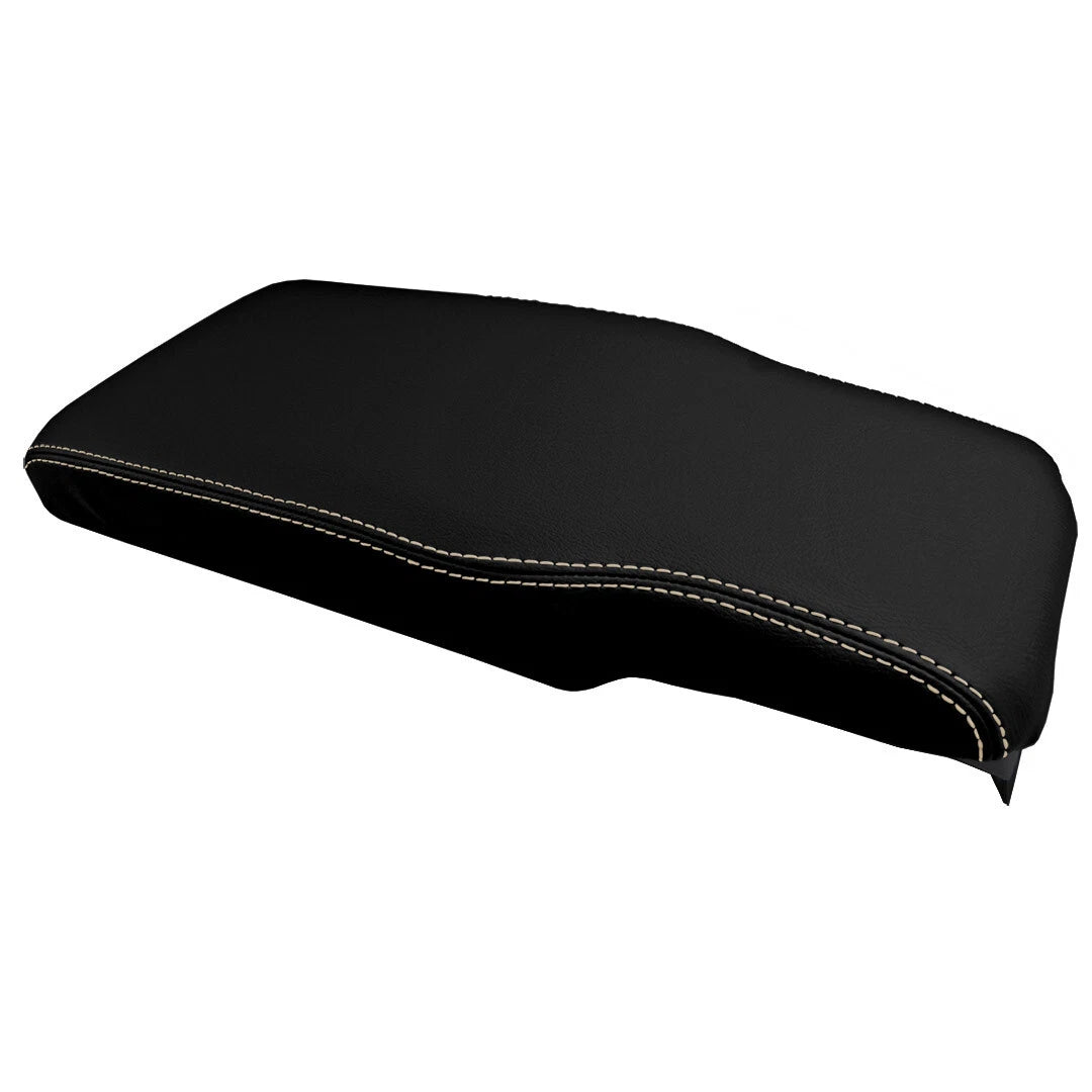 Console Lid Cover for Lincoln Town Car (2003–2011) Beige Stitch