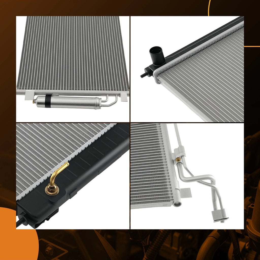 Cooling Radiator & Condenser for Nissan Maxima (2009-2019)