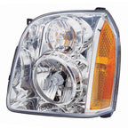 Replacement Chrome Driver Side Head Light Assembly for See Compatibility Chart