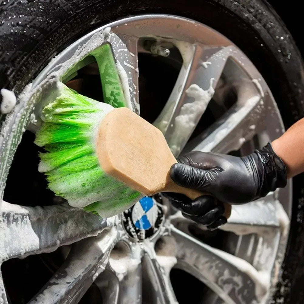 Wheel Brush for Car Motorcycle Truck (Easy Reach Cleaning)