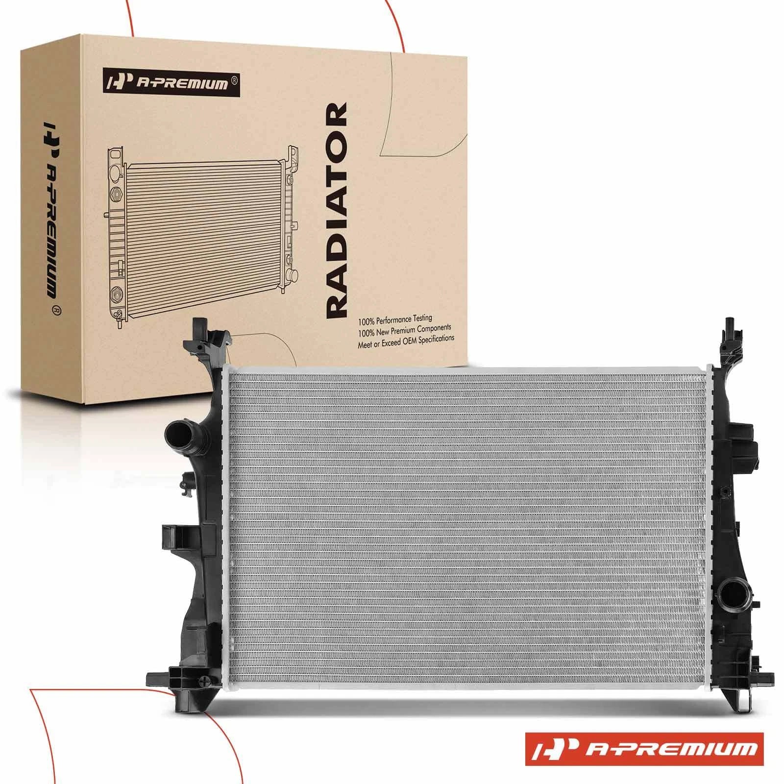 Aluminum Radiator for Jeep Renegade (2015–2018) Fiat 500X (2016–2018)